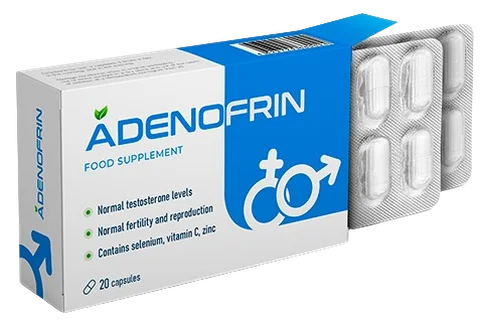 Adenofrin — ουρολογικές κάψουλες που δεν διατίθενται στο Pharm24