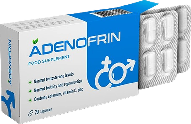 Adenofrin capsule per la prostata e la salute urologica maschile